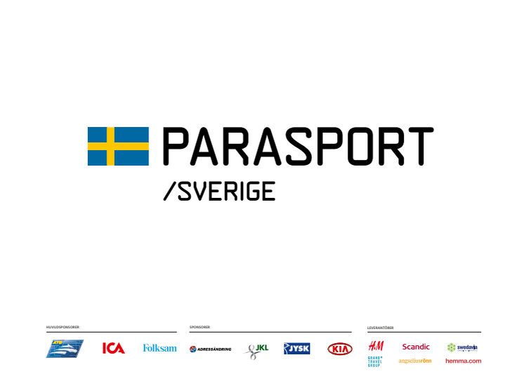 Snabba fakta - om Parasport Sverige