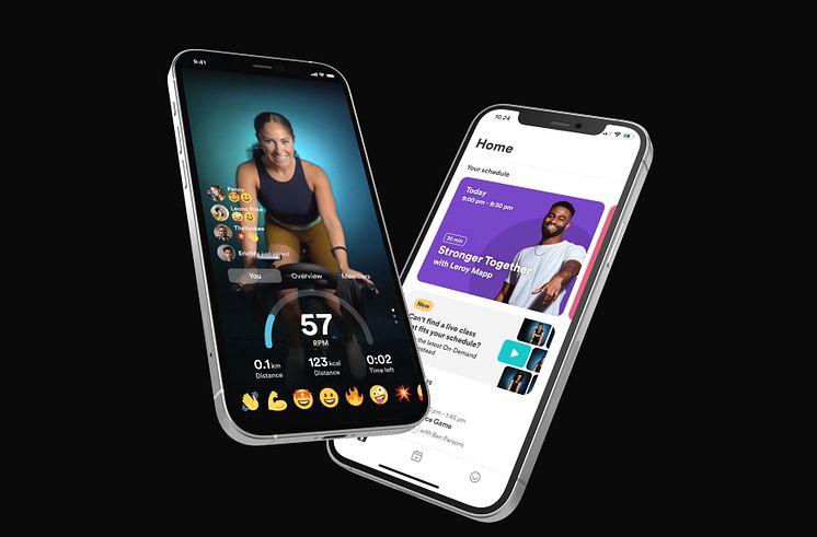 Motosumo indoor cycling app - at-home live classes