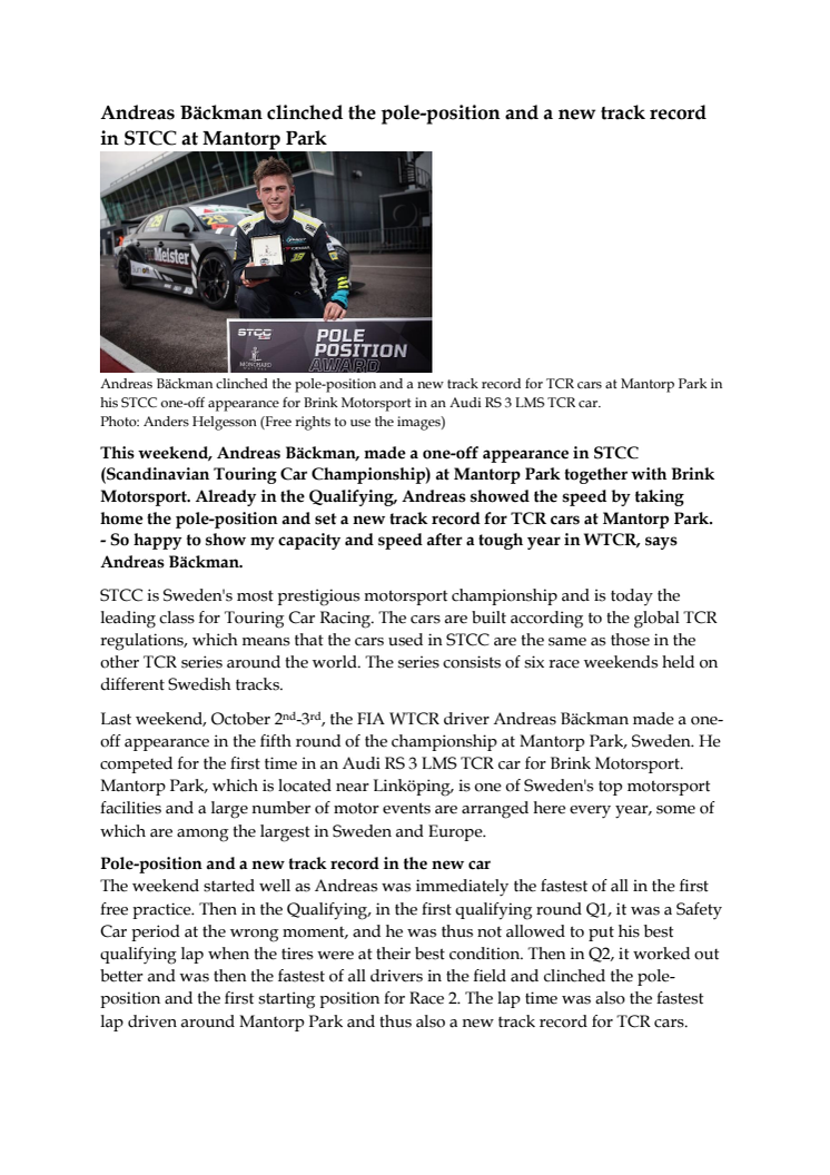 211004 ENG Pressrelease, STCC Mantorp.pdf