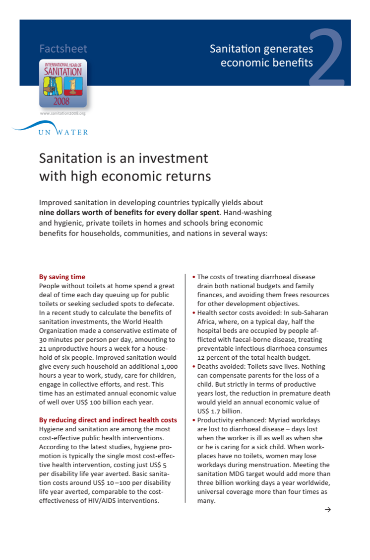 Sanitet - investering med hög avkastning
