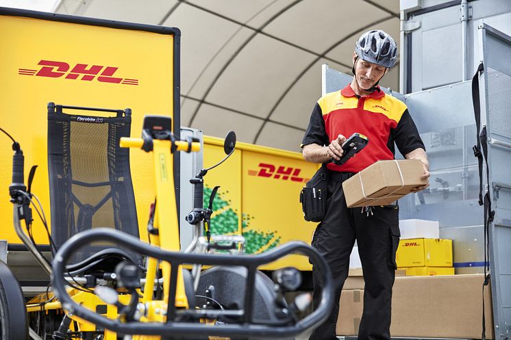 DHL Cykelkurer