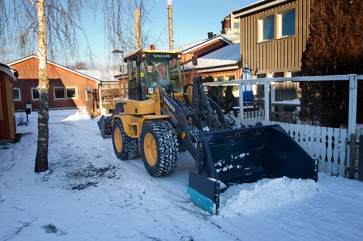 Volvo L35G - i fastighetsskötsel