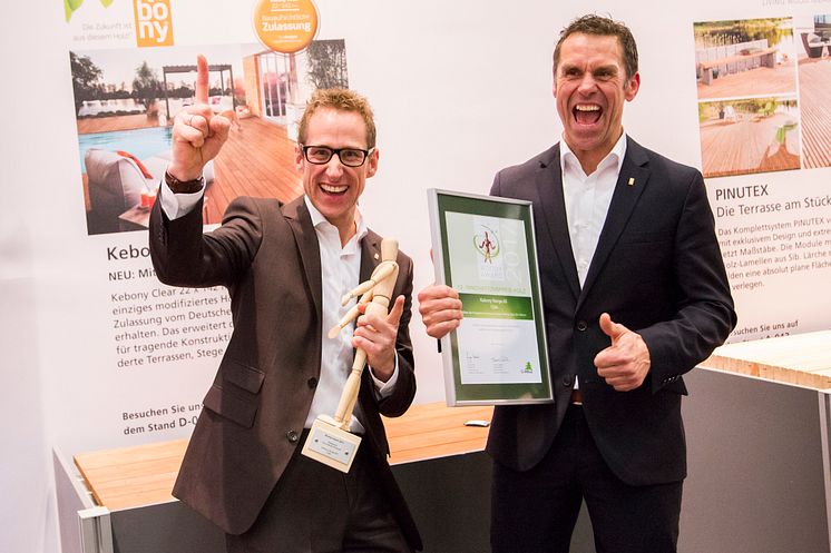 Innovatives Produkt: Woody Award für Kebony 