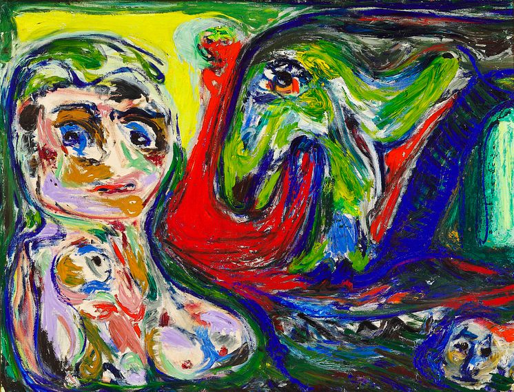 Asger Jorn: "Maternitet" (1953)