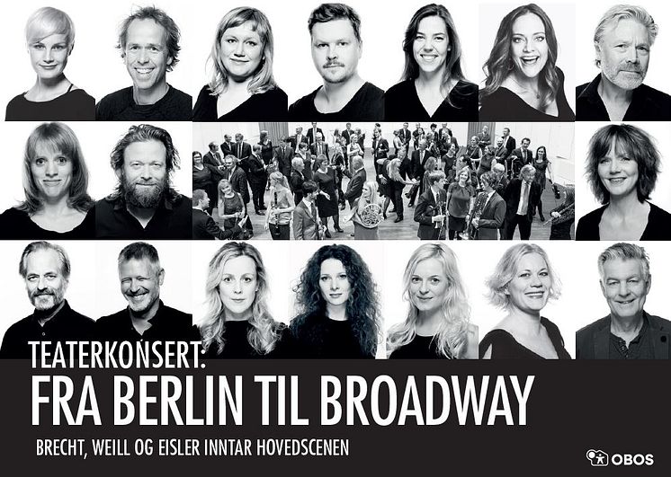 Teaterkonsert: Fra Berlin til Broadway