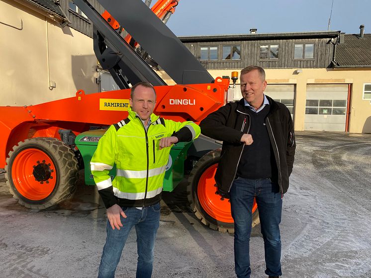 Per-Arne Eliassen - Fleet and Sourcing Manager at Ramirent Norge og Per Åge Nymann direktør marked og salg Nettpartner.jpg