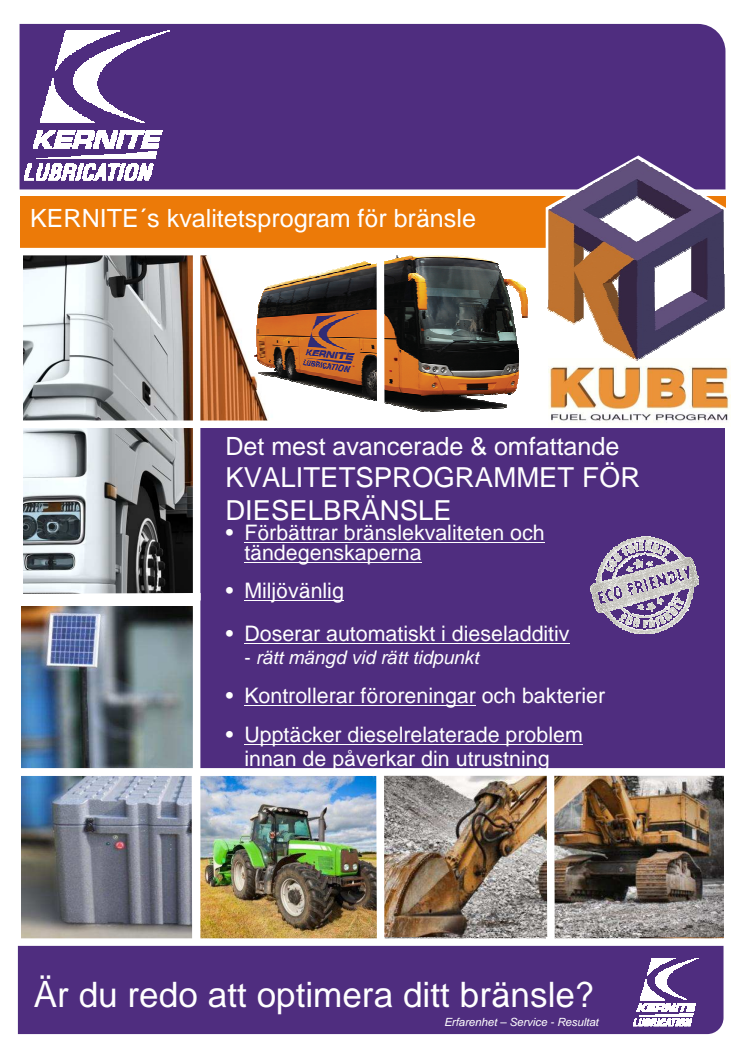 K Kube produktblad