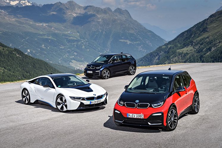 BMWi: BMW i3, BMW i3s, BMW i8