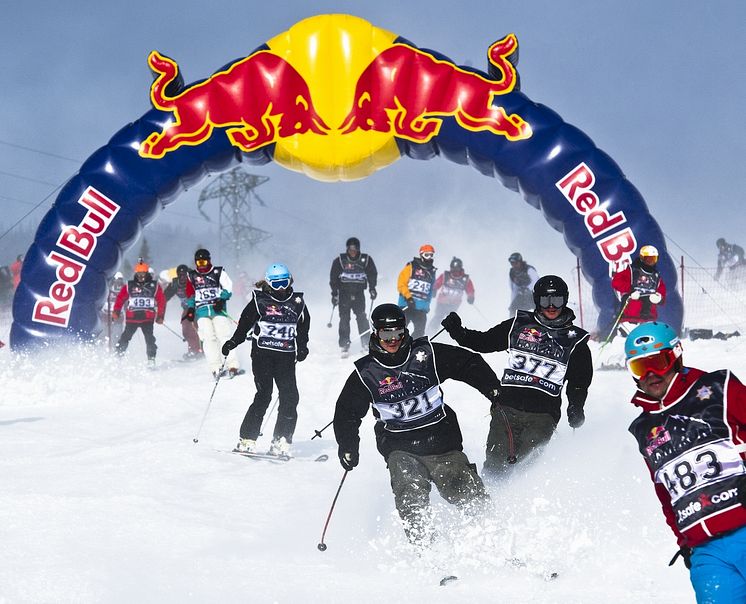 Red Bull Home Run - målgang