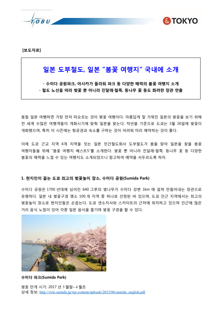 [KOREAN] Cherry Blossoms, Wisteria, and Other Springtime Flower-Viewing Information