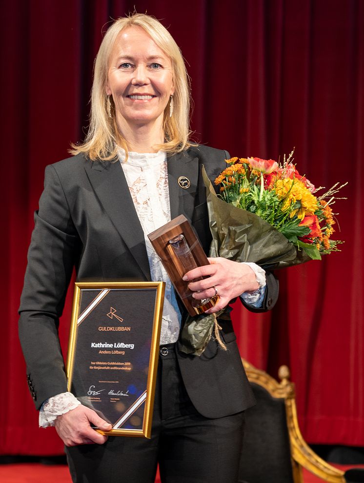 Kathrine Löfberg, ordförande i Löfbergs, onoterade bolag