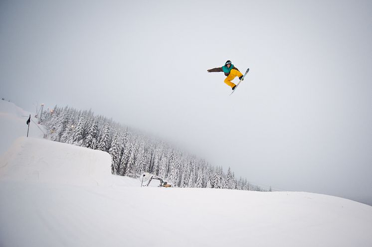 Henghoppet parken i Trysil