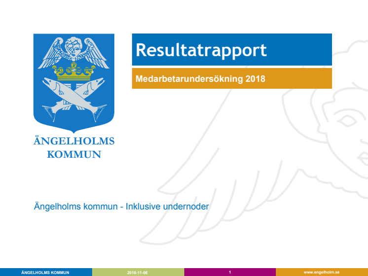 Medarbetarenkät visar fortsatt hög motivation bland kommunens anställda 