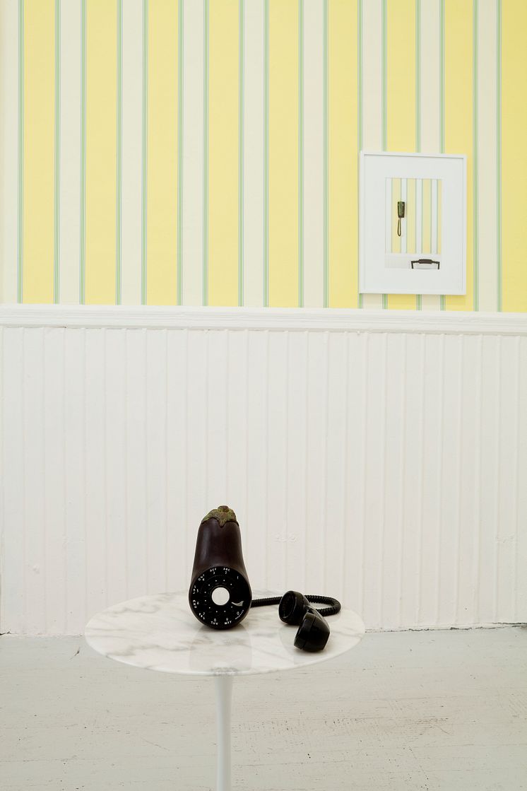 Margaret Lee, Hello (eggplant), Hello (cucumber), 2012- Private Passion