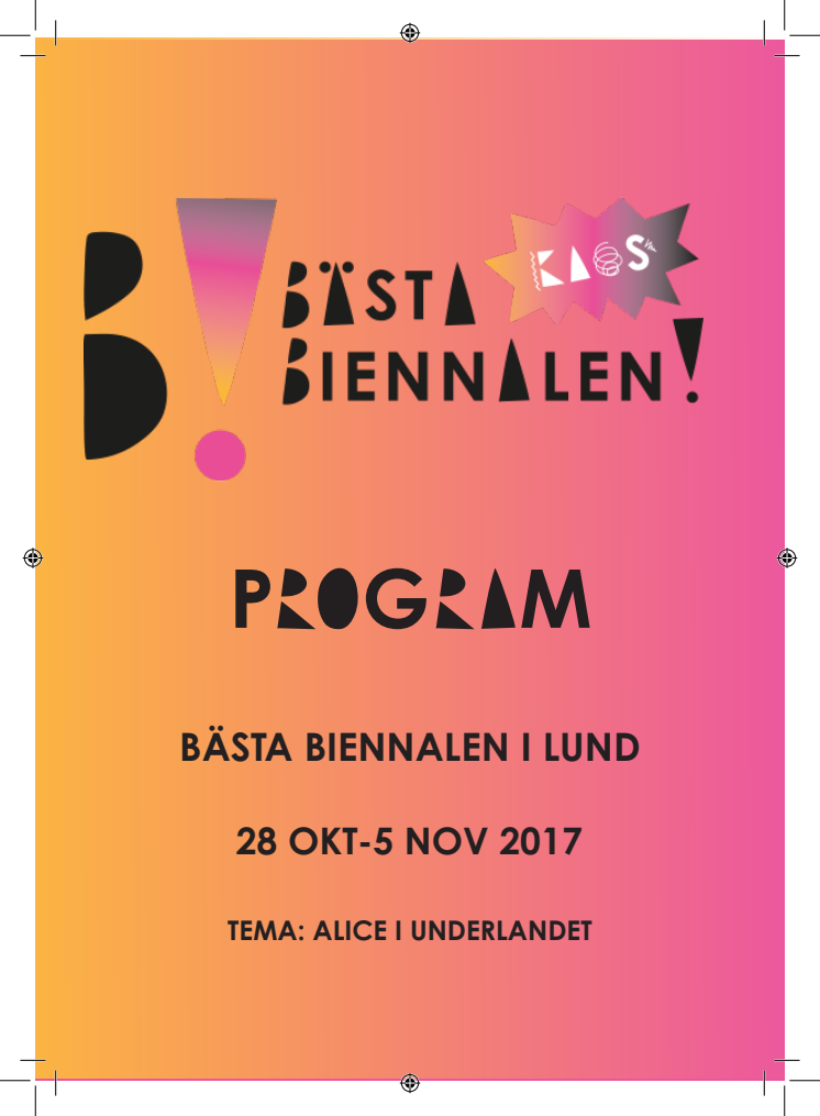 Program Bästa Biennalen Lund