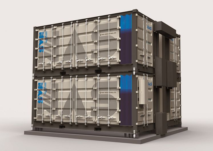 NGK NAS batteries (container type unit)