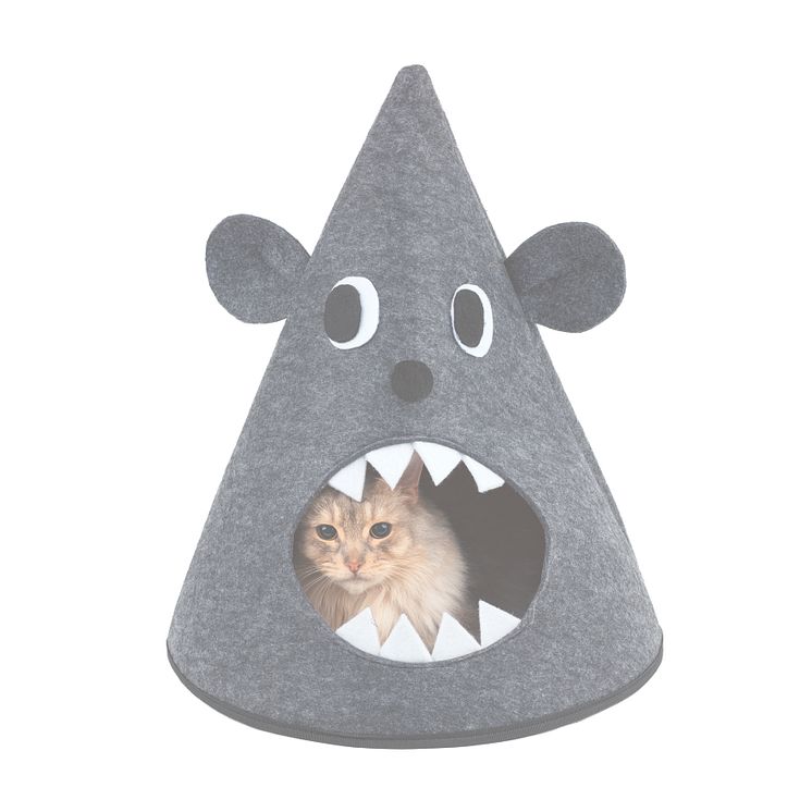 143977_L&B Cat Cave Monster Mouse Dk. Grey_cat-2.jpg