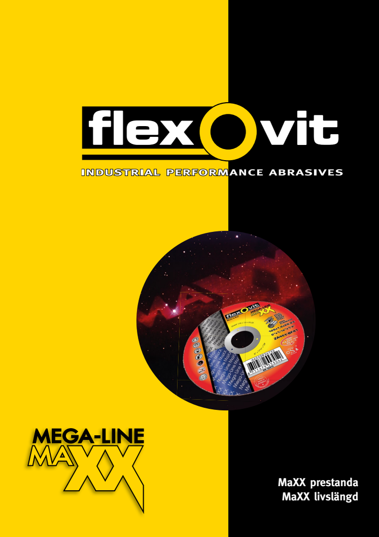 Broschyr Flexovit MaXX kapskivor