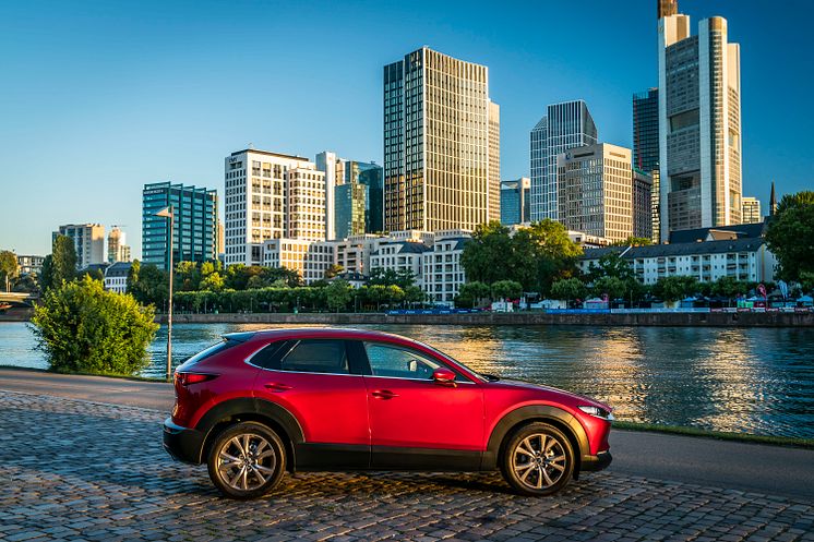 Mazda CX-30 i Soul Red Crystal