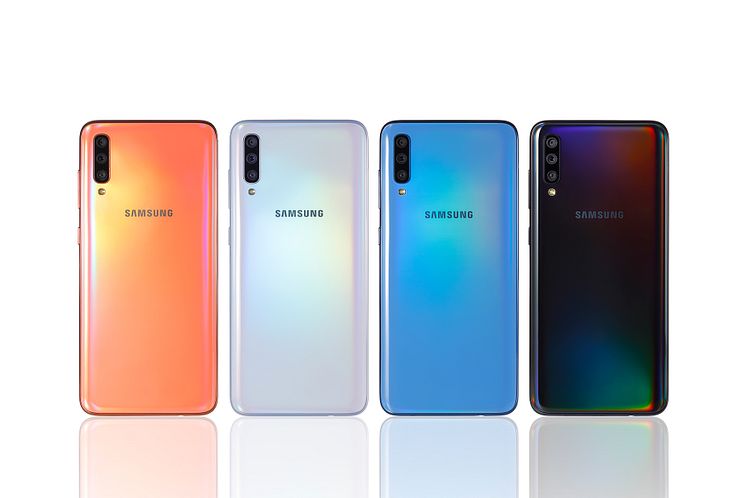 Galaxy A70_all_colors_back