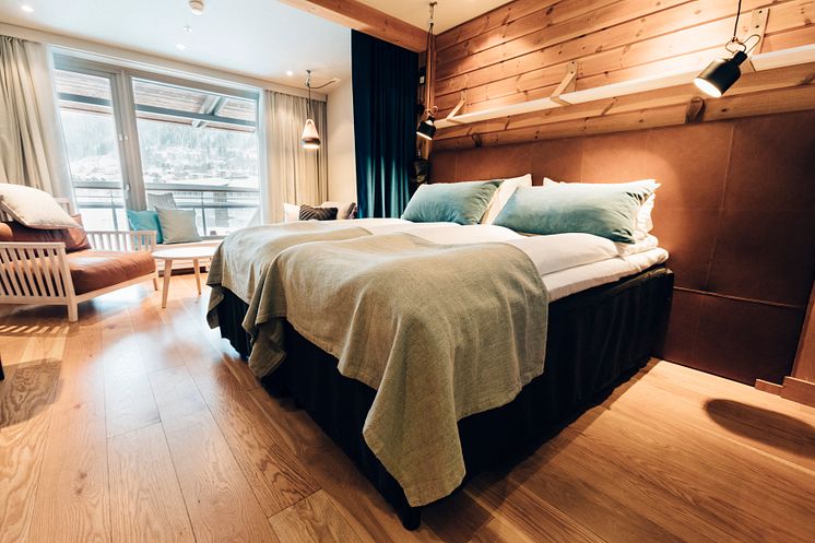 Hotellrum på Holiday Club - en av finalisterna i World Ski Awards, kategorin "Best Ski Hotel"