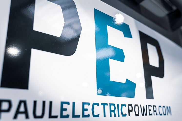 Paul Electric Power, PEP Truck auf bauma 22