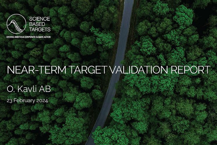 O.Kavli-AB-Near-Term-Target-Validation-Report
