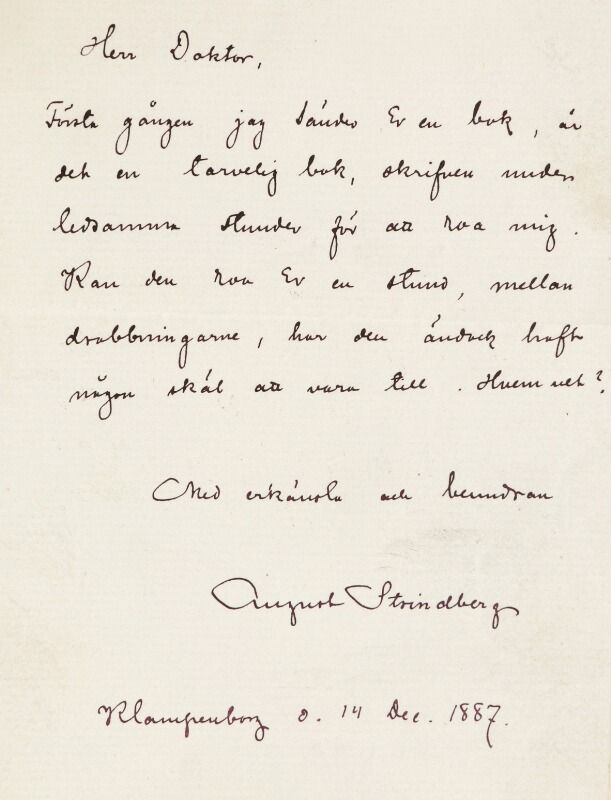 August Strindberg