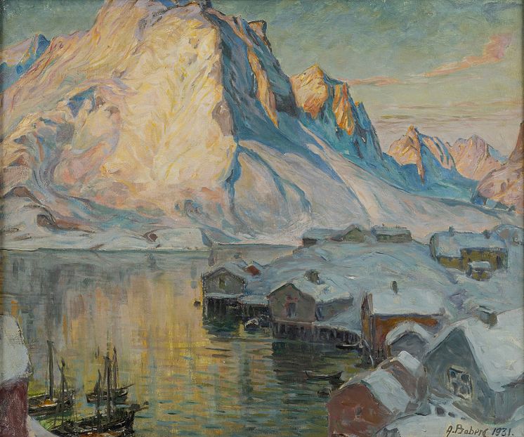 Anna_Boberg_Vintermotiv_från_Lofoten_Eskilstuna_konstmuseum_Fotograf_Per_Groth_MINSKAD