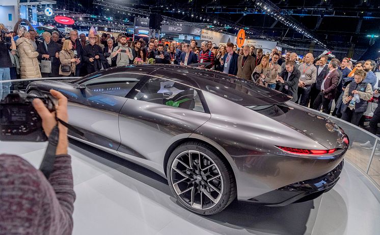 Audi grandsphere på eCarExpo Stockholm 2023