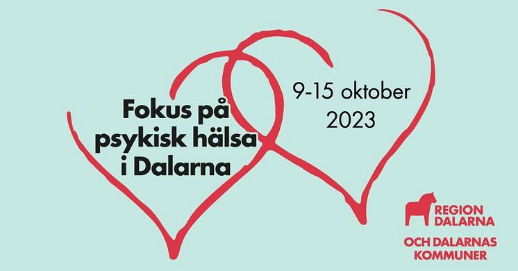 Fokus på psykisk hälsa Region Dalarna 2023