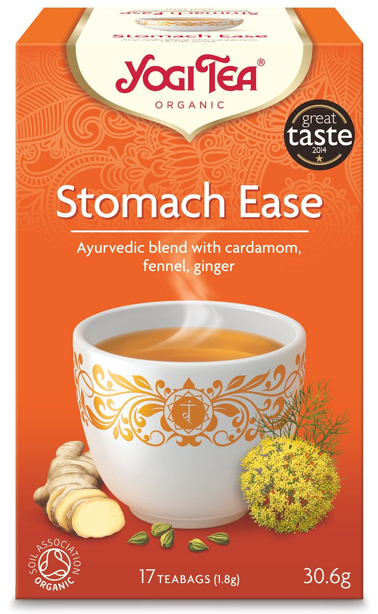 Yogi Tea Stomach Ease poser økologisk