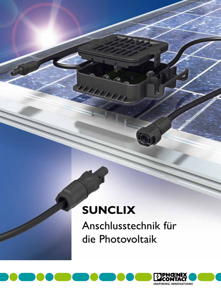 SUNCLIX den enkla kontakten för solenergi