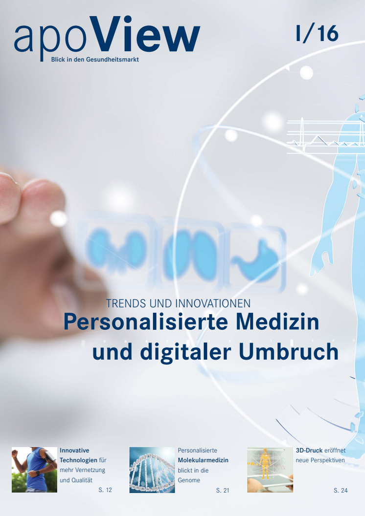 apoView I/2016:  Personalisierte Medizin und digitaler Umbruch