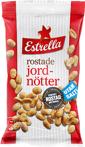 Estrella Rostade jordnötter utan salt