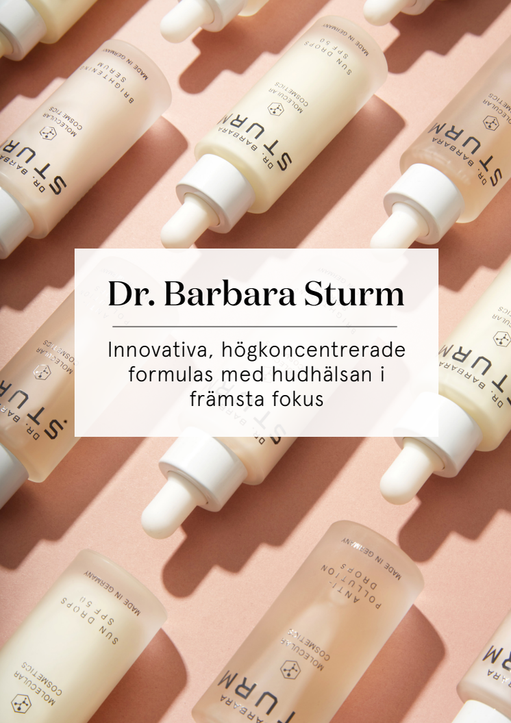 Pressrelease Dr. Barbara Sturm