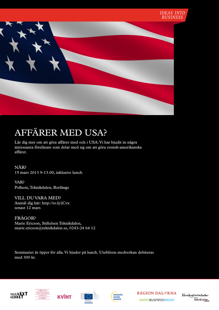 Affärer med USA?