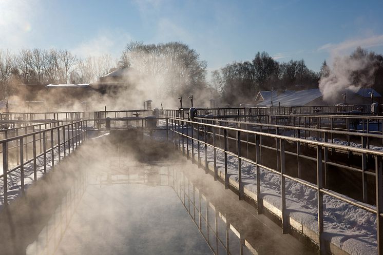 Avloppsreningsverket i Hässleholm