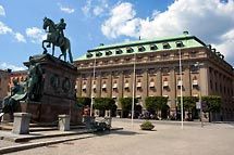 Dansmuseet sett från Gustav Adolfs torg