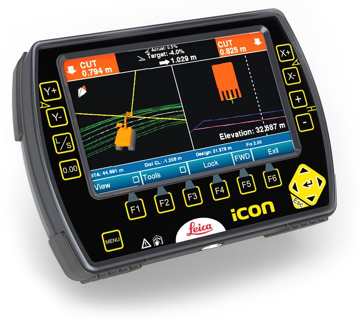 3D/GPS Grävsystem - med kontrollbox iCP41