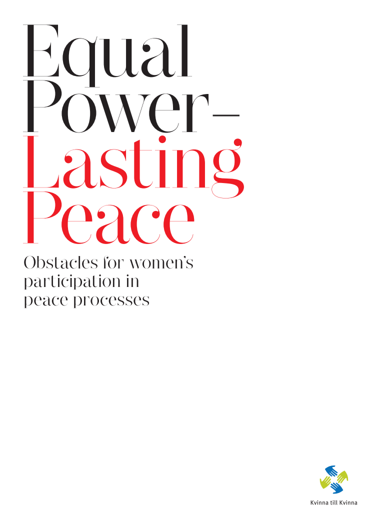 Equal Power – Lasting Peace 