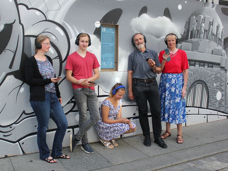 Notenspur-Soundwalk - Leipziger Notenspur Station 19ion 