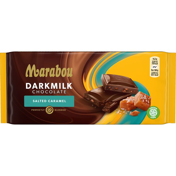 Marabou Darkmilk Salted Caramel 