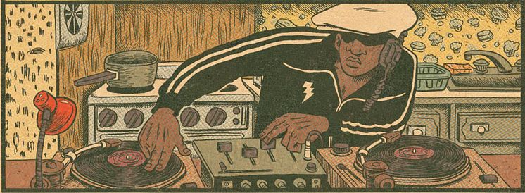 Pressebillede Drawing Hip Hop / Grandmaster Flash