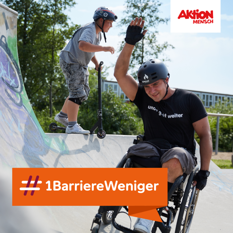 #1BarriereWeniger