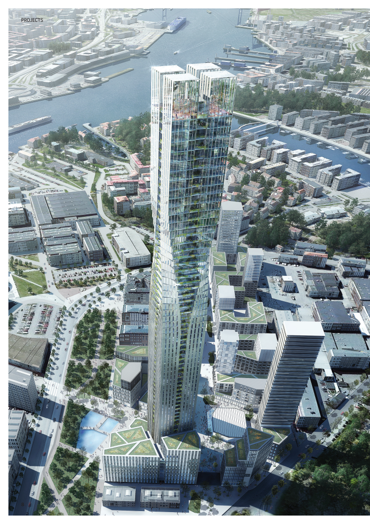 Karlavagnsstornet - Gothenburg´s first skyscraper