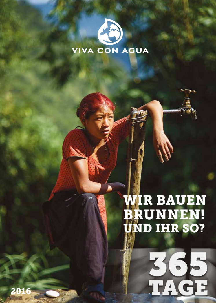 365 Tage Viva con Agua - Wasserstandsmeldung 2016