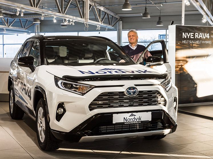 Folke-SUVen RAV4 er klar for lansering i Harstad