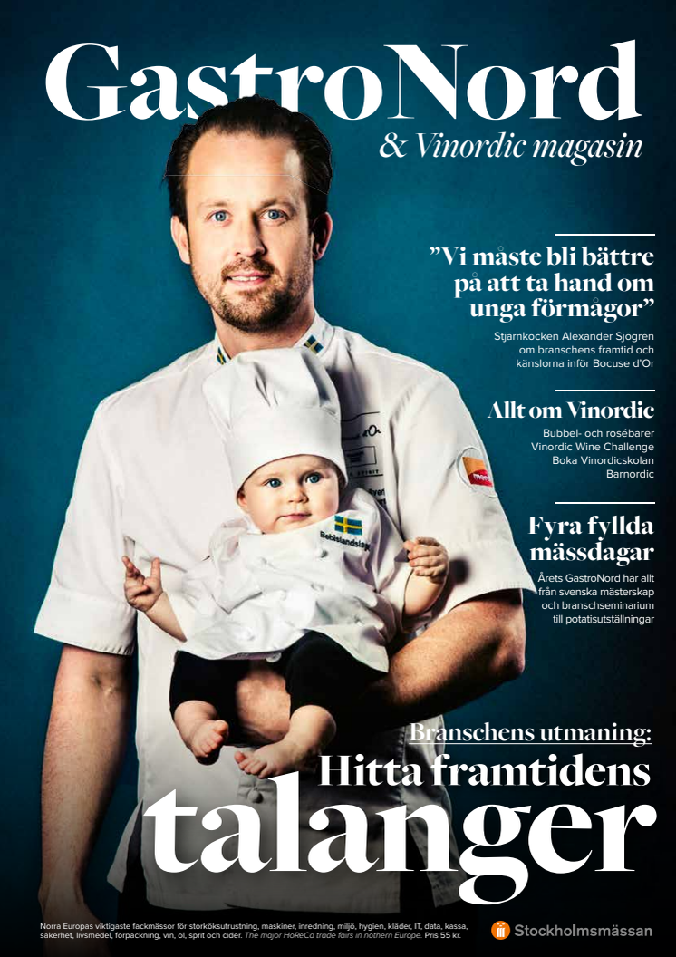 Läs om Pelle Agorelius, Husmansbord och Saxhyttegubben i nya GastroNord & Vinordic magasin