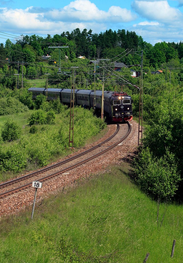 SJ InterCity i kurva